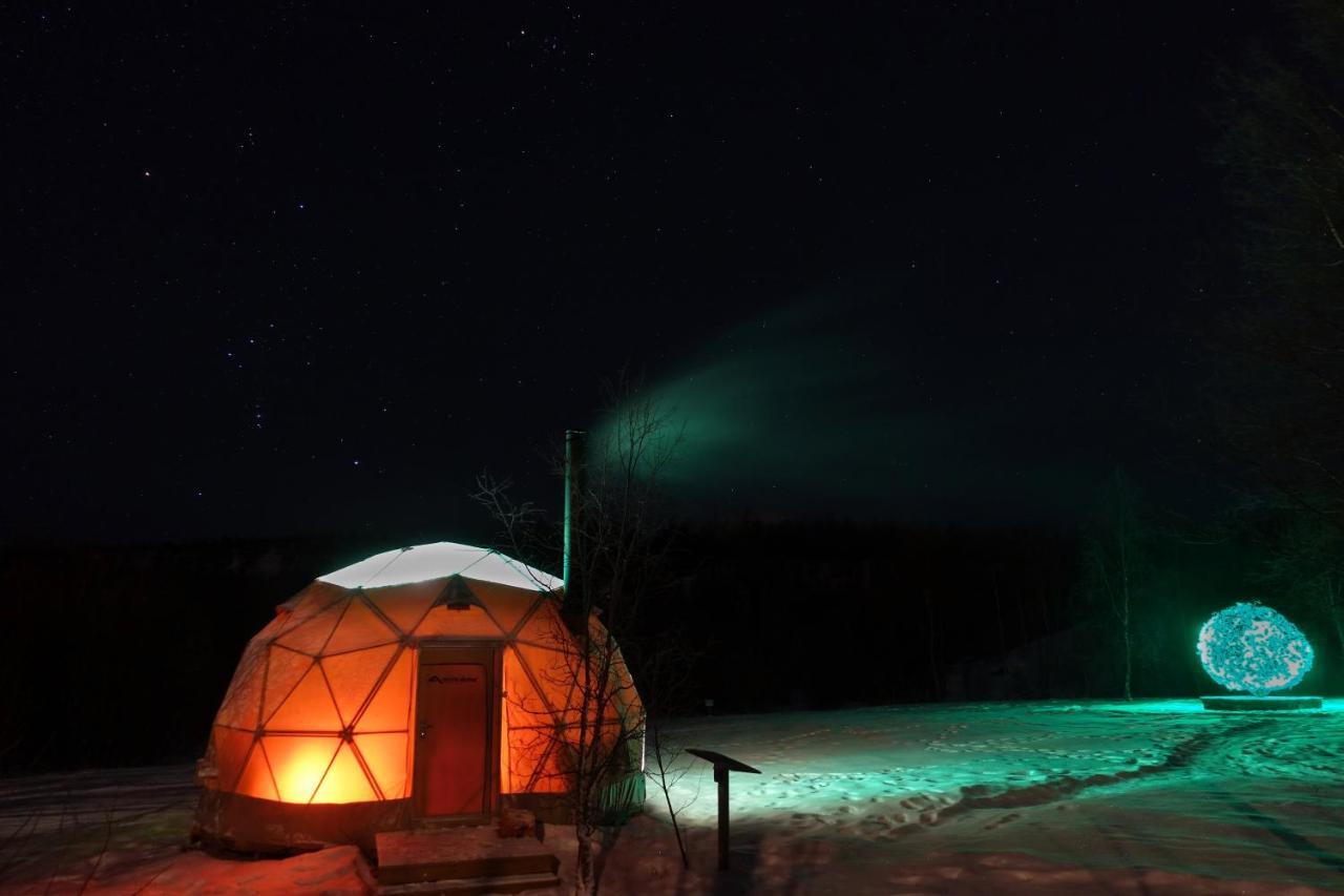 Отель Wild Caribou Dome Лаксэльв Экстерьер фото